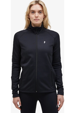 Peak Performance W Rider Zip Kadın Siyah Softshell Mont G79433020-14750 Siyah