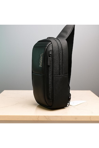 Tek Askılı Bodybag Erkek Sırt Çantası Baggaj Cs24155 Siyah