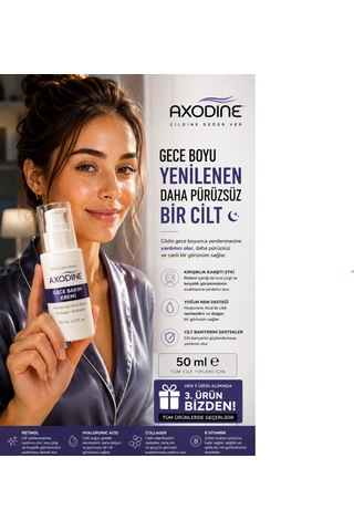 Axodine Gece Bakım Kremi 50 ML