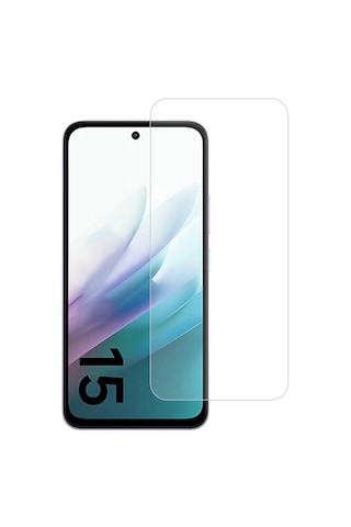 Xiaomi Redmi 15 Uyumlu Temperli Kırılmaz Ekran Koruyucu