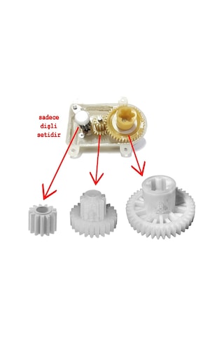 Arçelik Uyumlu K 8138 Hb Blender Dişli Kutusu Tamir Dişli Seti