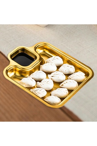 Suntek Kızartma Tavası Bakeware Bölmesi Sarımsak Altın