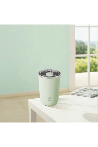 350ml Otomatik Blender Kahve Süt Meyve Suyu Blender Elektrikli Paslanmaz Çelik Kirli Beyaz Diğer