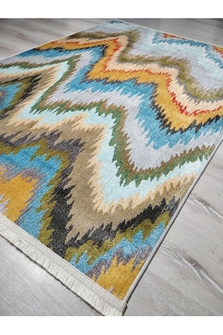 Saray Halı Rengin Kilim Rn006J Rengarenk Kilim 100X300 Cm