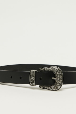 Wrangler Deri Siyah Kemer W0J4U1001 Siyah