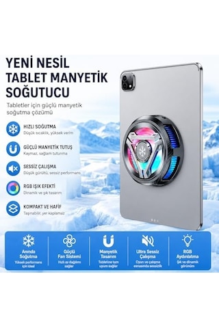 Tablet Soğutucu Fan, Taşınabilir Cihaz Soğutma Fanı
