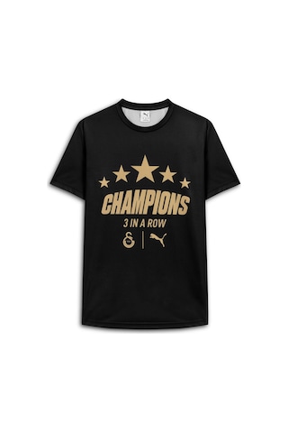 Puma Galatasaray Şampiyonluk Tişört 788235 05 SIYAH