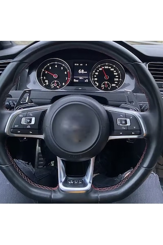 Golf R Gti Direksiyon F1 Paddle Shifter Siyah Renk Siyah