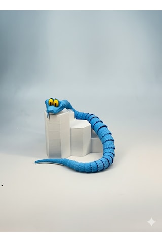 Zootropolis Yılan / Zootopia Gary The Snake Figür - 35cm