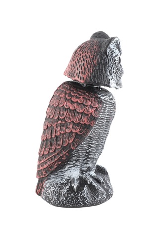 Tenfowee Bahçe Taşıtları: Plastik Sallanan Kafa Baykuşu - Kuş Ve Haşere Kovucu, Bahçe Dekorasyonu, Dış Mekan Koruması