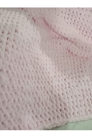 Kız Bebek - Çocuk Puffy Battaniye Pembe