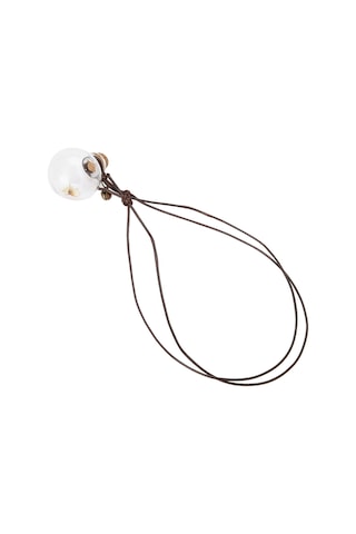 Fosenze Araba, Ev Ve Bot Kullanıma Uygun Askılı Parfüm Flakonu - Şeffaf Top Tasarımı, Kuru Çiçekli, Kendi Parfümünü Ekleyebilirsin