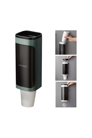 Hubrendy Sh Sunup Sn-27109 Kendinden Yapışkanlı Plastik - Karton Bardak Dispenseri