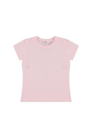 Civil Girls Basic 2-5 Yaş Tişört - Pembe