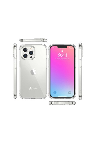 Kajsa Apple Uyumlu iPhone 13 Pro Kılıf Kajsa Transparent Kapak ZORE-219846
