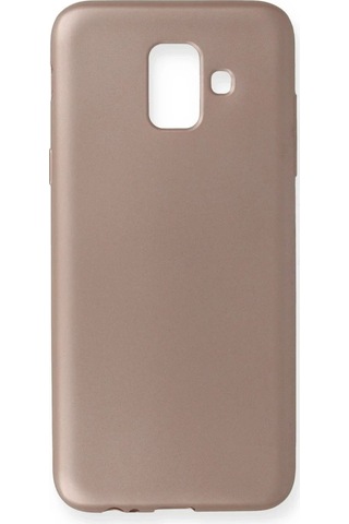 Mey İthalat Samsung Galaxy Uyumlu A6 2018 Kılıf First Silikon - Rose Gold