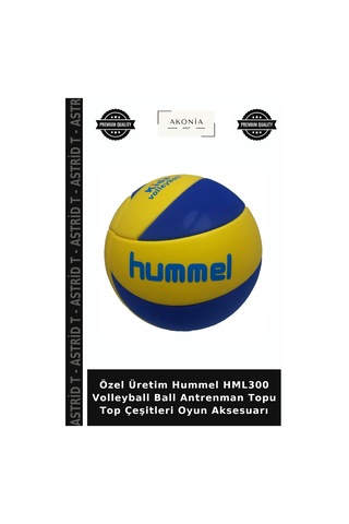 Özel Üretim Hummel Hml300 Volleyball Ball Antrenman Topu Top Çeşitleri Oyun Aksesuarı Çok Renkli