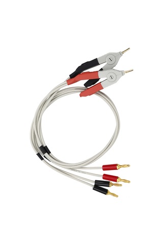 Tenfowee Dört Terminol Dijital Köprü Test Kablosu, Düşük Direnc Testi İçin Hassas Tester Bağlantı Kablosu Gtl-108a, 9287-10, 9467 Uyumlu