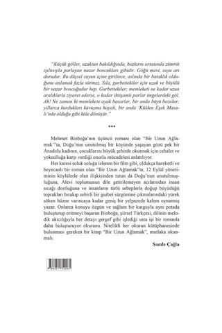 Bir Uzun Ağlamak / Mehmet Binboğa