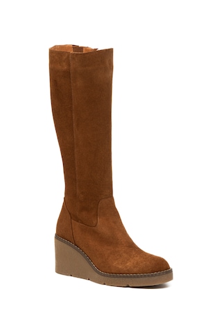 Cuoio Çizme Kadın 25k12068xs Vergelio Suede Cuoio
