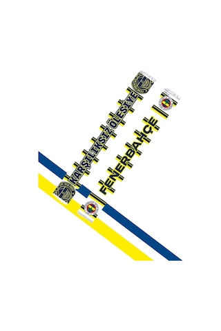 Fenerium Fenerbahçe Erkek Trıbun Halftone Logolu Tshırt Şal Uv Kutulu Lacivert