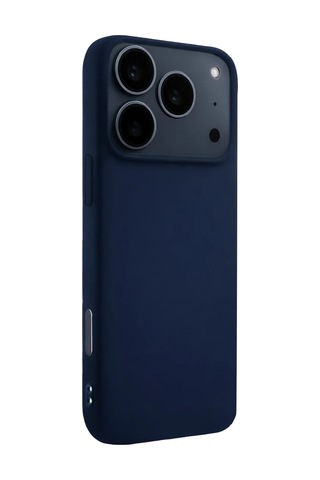 Apple Apple Uyumlu iPhone 17 Pro Max Nano İçi Kadife Silikon - Lacivert Çok Renkli