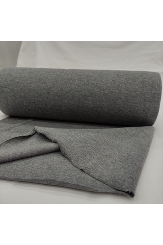 1 1 Bebe Kaşkorse Ribana Kumaş Kumaş Eni: 50 Cm Tüp %95 Pamuk %5 Elastan 059 Gri
