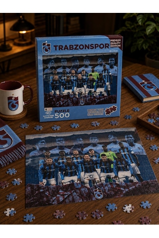 Mythos 500 Parça Puzzle Trabzonspor 2025/2026 Sezonu 48 X 34 Cm Resmi Lisanslı
