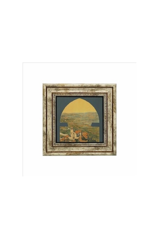 İtalya Görseli Baskılı Taş Tablo 25x25 673