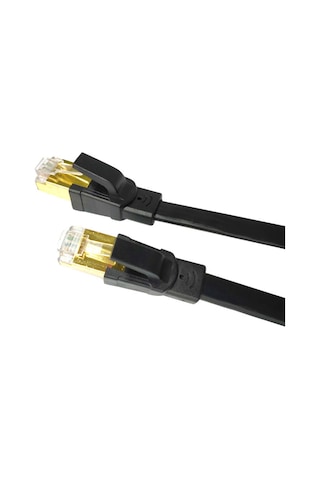 Padalink 3m Siyah Cat8 Ethernet Kablosu - 40gbps Hız, 2000mhz Bant Genişliği, 8 Çekirdekli, Çift Gömülü Ekranlı, 28awg Saf Oksijensiz Bakır Tel