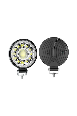 Off Road 33 Led 99 Watt Yuvarlak Sis Farı Projektör Çalışma Lamba
