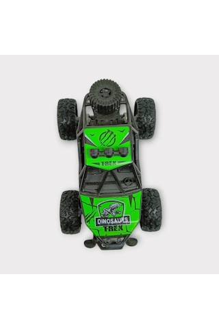 Çek Bırak Cross Buggy Araba - Yeşil Lisinya Çok Renkli