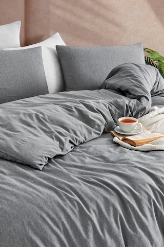 Tabu Home İpliği Boyalı Antrasit Çarşafı Lastikli Çift Kişilik Ne