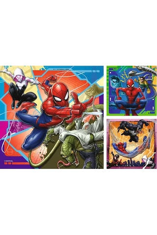 Ravensburger Çocuk Puzzle 3x49 Parça Marvel Spider Man Rpk120041153