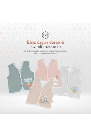 10 Is Shoes Hero Bebek Yeleği Acı Kahverengi