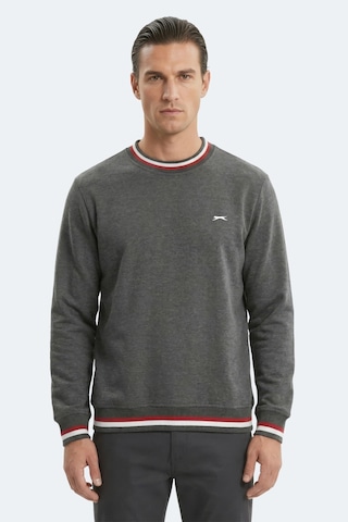 Slazenger Keystone I Erkek Antrasit Sweatshırt