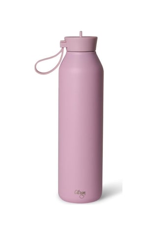Citron 3 Katmanlı Paslanmaz Çelik Termos Seti 750 Ml - Fondant Pink Pembe