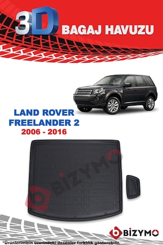 Land Rover Freelander 2 2006-2016 3D Bagaj Havuzu Bizymo