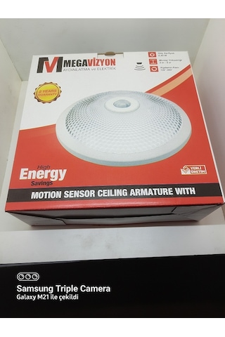 Sıva Üstü Radar Sensörlü Led Aydınlatma 18w