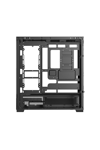 Zoko Alpha Siyah 7x12cm Kumandalı Argb Fanlı Gaming Akvaryum Kasa