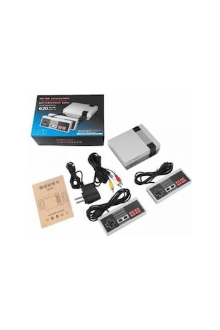 Retro Mini Game 620 Oyunlu Atari 2 Oyunculu Tv Atari