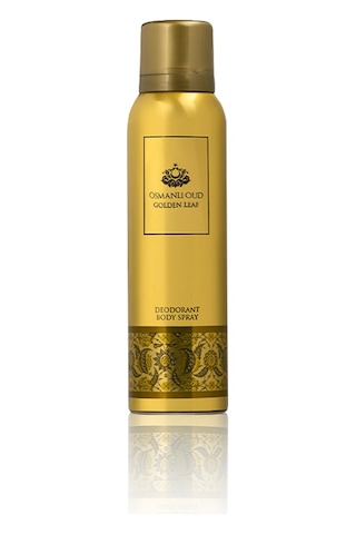 Osmanlı Oud Golden Leafe Unisex Sprey Deodorant 150 ML Osmanlı Oud Golden Leafe Unisex Sprey Deodorant 150 ML