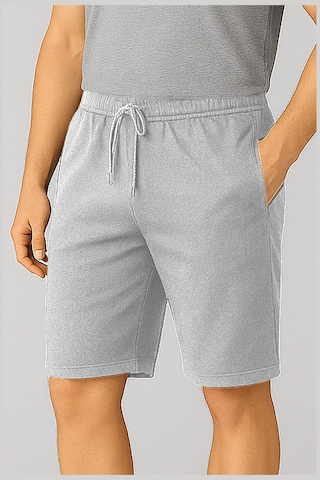 Wingetstar Cepli Bağcıklı Erkek Bermuda Şort - Gri