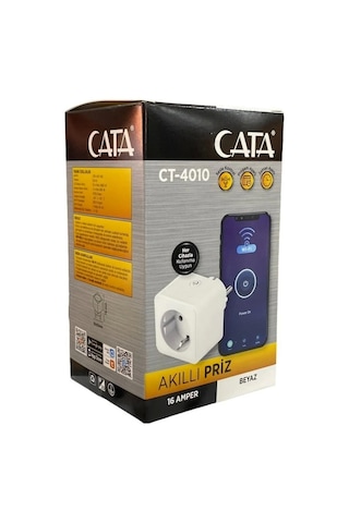Cata Akıllı Priz Smart Wifi 16 Amper 3680w
