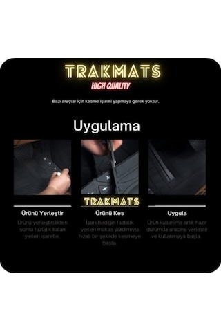 Volkswagen Jetta Sedan 2014 Kesilebilir Üniversal Havuzlu Yeni Model Oto Paspas Kırmızı