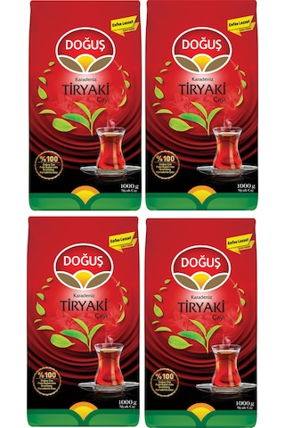 Doğuş Karadeniz Tiryaki Çayı 4x1 Kg