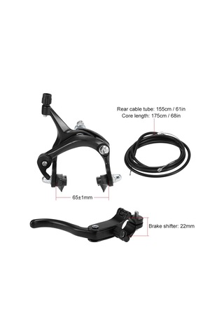 Bisiklet Freni, Ön/arka Fixie Bisiklet Fren Kiti Yol Bisiklet Kruvazörü Fren Seti Bisiklet Kaliper Fren Kiti Yan Çekme Seti