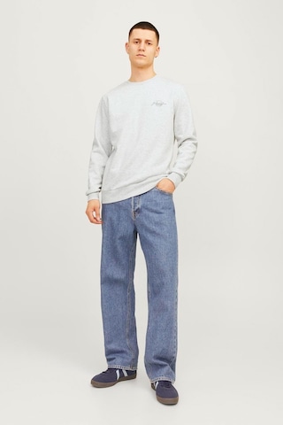 Jack & Jones Jjferrıs Sweat Crew Neck Beyaz Erkek Sweatshirt 000000000102016897 Beyaz