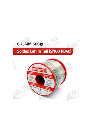 Soldex Lehim Teli 0.75Mm 500Gr Sn60 Pb40