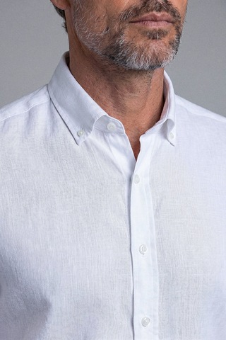 Bisse Beyaz Bi Sse Paşa Yaka Uzun Kol Gömlek Gmktn261108 01